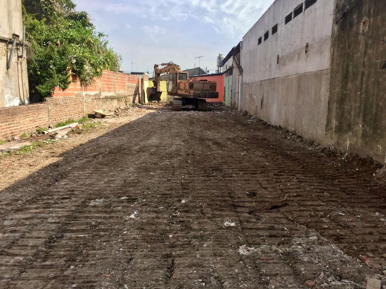 Nivelación y compactación - Banfield